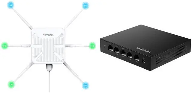 Main image of WAVLINK AX3000 Outdoor Repeater with AC Controller