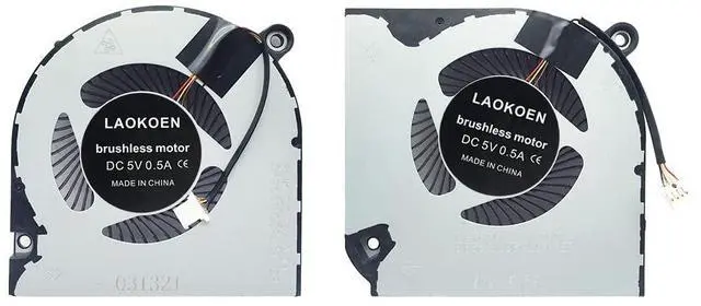 Main image of New Replacement Cooling Fans for Acer Nitro 5 AN515-54 AN515-43 N18C3 AN515-54-599H AN515-54-5695 AN517-51 Nitro 7 AN715-51 AN715-51-73BU AN715-51-796C AN715-51-7427 A715-74G N19C5 Laptop