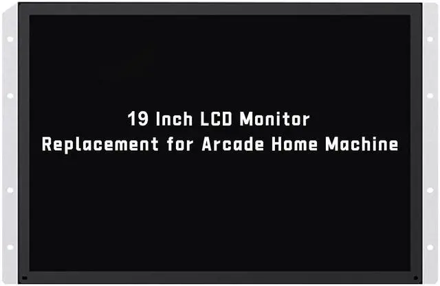 Main image of UNICO 19 Arcade Replacement Screen, 1280 * 1024 Pixels LCD Gaming Monitor for CGA, EGA Game Arcade, Easy Install Monitor Arcade Accessories - 19inch