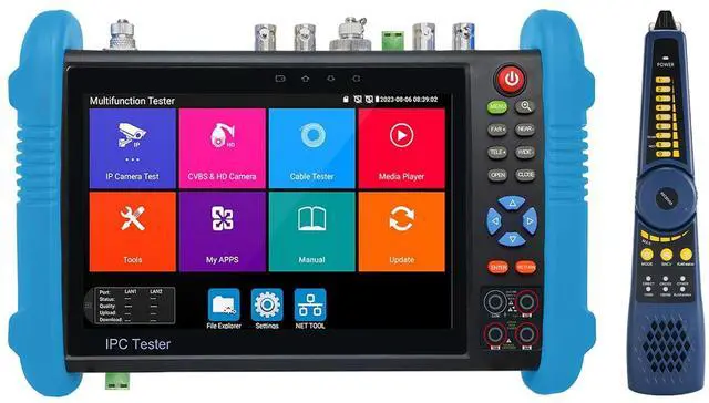 Main image of Anpviz CCTV Camera Tester, 8MP Full Features IPS Touch Screen Monitor CCTV Tester, 5 in 1 AHD CVI TVI CVBS IP Camera Tester, Support DMM OPM VFL TDR Feature POE PTZ WiFi 4K HDMI, IPC-9800MOVTADHS Plus