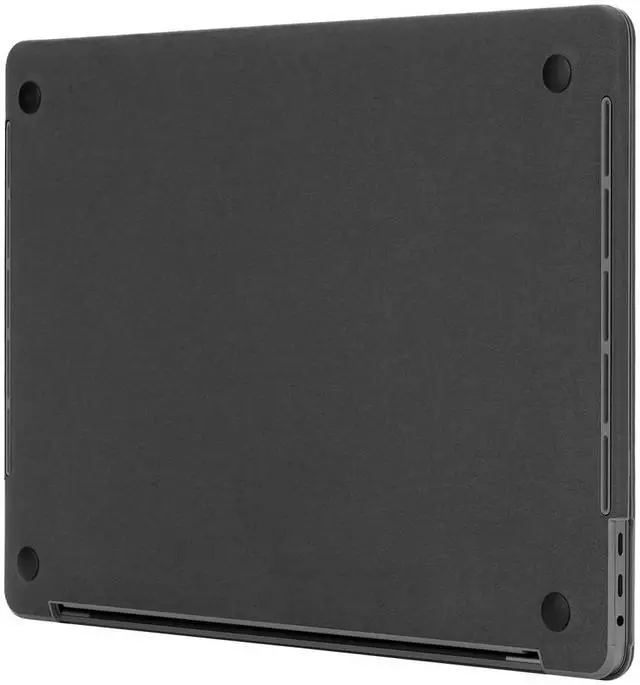 Alt view image 3 of 5 - Incase Textured Hardshell NanoSuede - MacBook Pro 13 inch Case - 2020, 2019, 2018, 2017, 2016, M1 - MacBook Case, Laptop Cover, Protective Hard Shell, Scratch Resistant, Lightweight - Asphalt