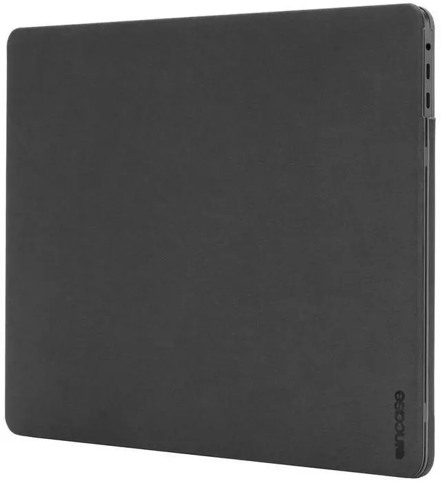 Alt view image 4 of 5 - Incase Textured Hardshell NanoSuede - MacBook Pro 13 inch Case - 2020, 2019, 2018, 2017, 2016, M1 - MacBook Case, Laptop Cover, Protective Hard Shell, Scratch Resistant, Lightweight - Asphalt