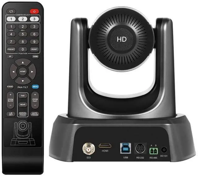 Alt view image 2 of 5 - JACKLY PTZ Conference Room Camera,10x Optical Zoom Streaming Camera, 1080P Full HD Wireless Webcam for Video Conferencing/Live Streaming/Church Services Worship/Online Education HDMI