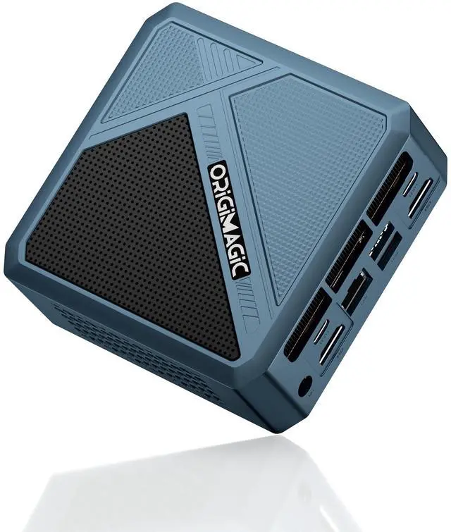 Main image of origimagic N2 Pro 8K USB4 Mini PC Ryzen 7 6800H, Radeon 680M Graphics, 32GB DDR5 RAM 512GB NVMe SSD Mini Computers, 2.5G LAN, Wi-Fi 6E/BT 5.2(AX210), HDMI/USB-C/4K Quad Display, Office/Home/Business