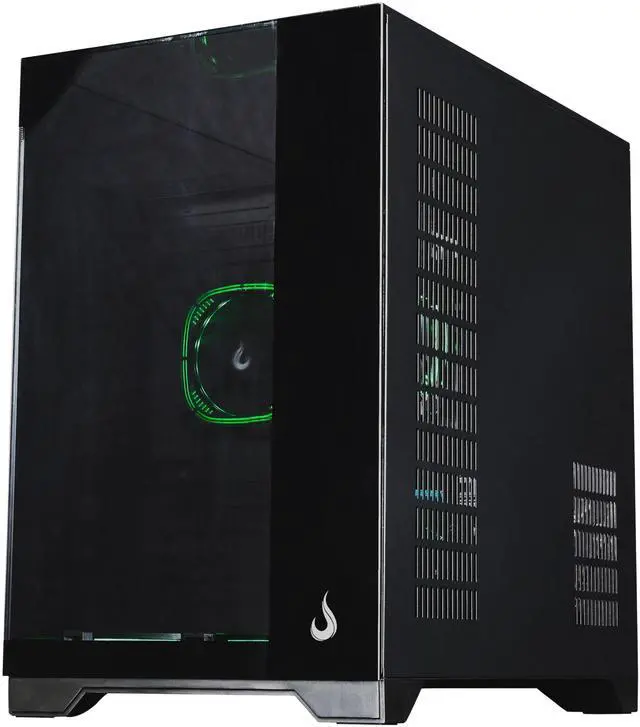 Alt view image 5 of 5 - Case Computer Rise Mode USA Galaxy Full Glass, Mid Tower Tempered Glass, ATX Black