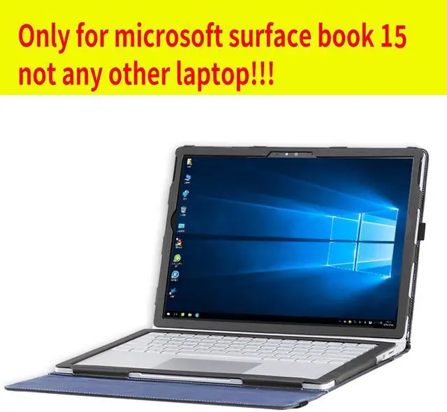 Alt view image 2 of 5 - Case for Microsoft Surface Book 3 2 1 13.5 inch Laptop Detachable PC Cover Notebook Sleeve Computer Bag with Stylus Holder (Grey, 15)