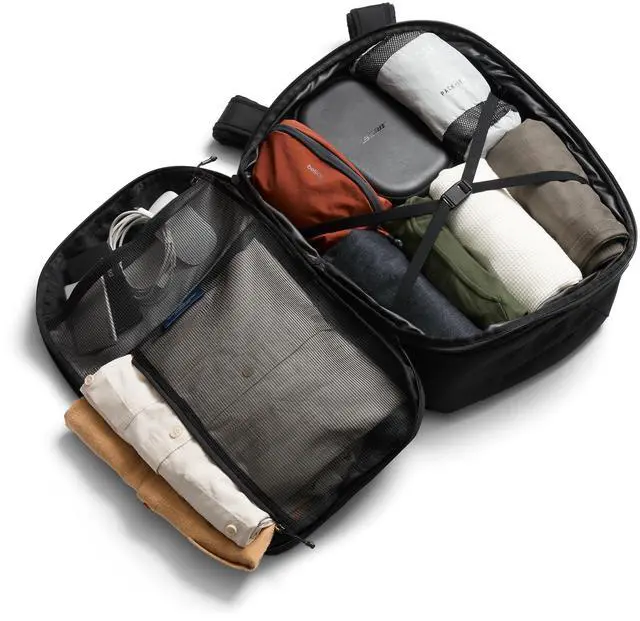 Alt view image 3 of 5 - Bellroy Transit Travel Pack Pro (3038 liter carry-on travel backpack, with laptop sleeve, RFID protection and zip bottle pocket) - Black