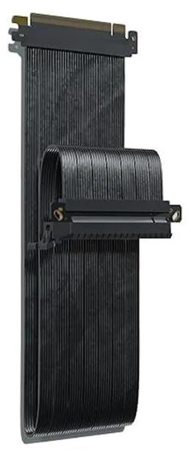 Alt view image 3 of 5 - SSUPD PCIe 5.0 x16 Riser Cable 200 mm  32 GT/s Transmission, 64 GB/s (256 Gbps) Bandwidth  GPU RTX 5090/5080 & RX 9070 XT & ITX Case Ready