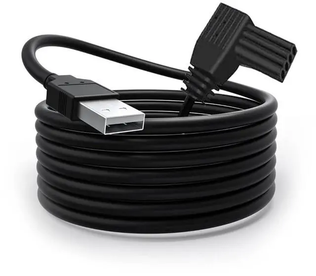 Main image of lojiraz USB for Moog Zevex Enteralite Infinity Pump Compatible with Infinity Pump Power Cord (Black