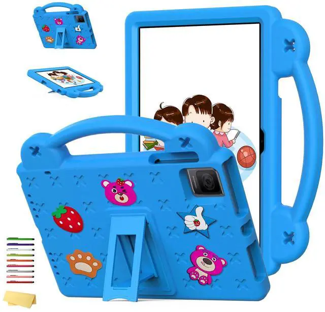 Main image of UUcovers Kids Stand/Handle/Kickstand Case for T-Mobile REVVL Tab 10.36" (2023) /Blackview oscal pad 15 (2023) 10.36"/Tab 11 WiFi 2023/Tab 11 se 2023/Tab 11 2021/TCL Tab 10 Gen 2 10.36" 2023,Sky Blue