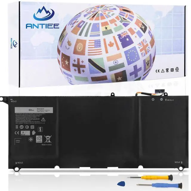 Main image of PW23Y 60Wh Laptop Battery Replacement for Dell XPS 13 9360 3-9360-D1605G 13-9360-D1605T 13-9360-D1505 13-9360-D1505G 13-9360-D1609 13-9360-D1609G 13-9360-D1705G 13-9360-D1805TG RNP72 0RNP72 0TP1GT