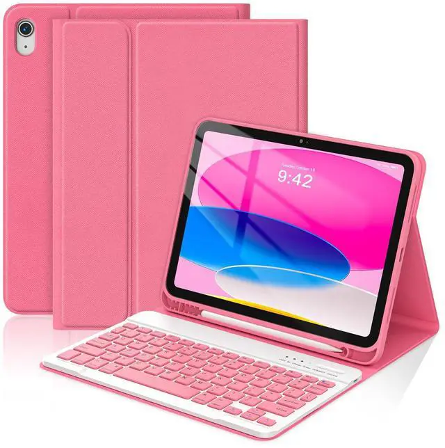 Main image of COO for iPad A16 11th 10th Generation Case with Keyboard, Detachable Wireless Bluetooth Keyboard Case with Pencil Holder for iPad 11 inch 2025 10th Gen 10.9 Inch 2022