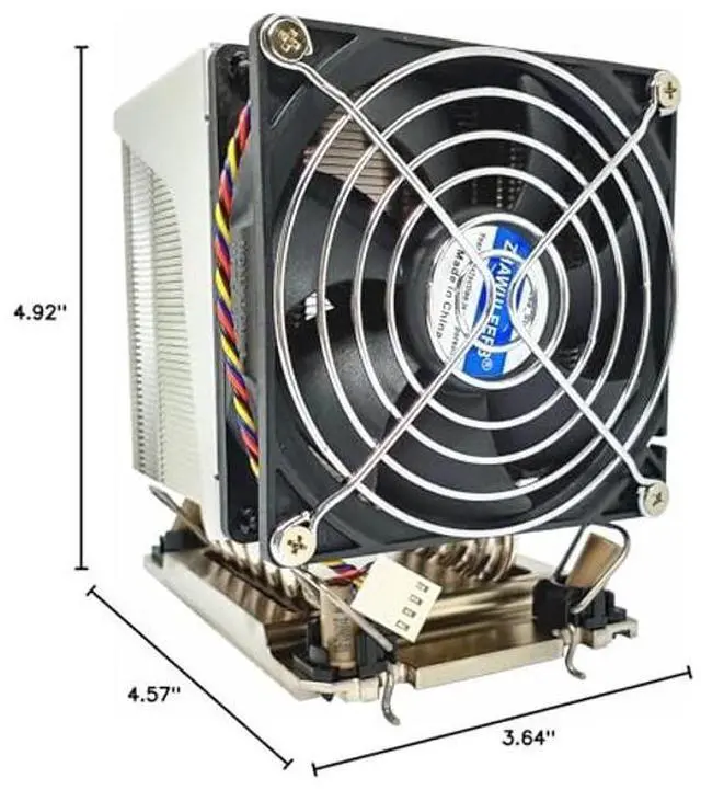 Alt view image 5 of 5 - ZHAWULEEFB Replacement CPU Cooler Fan for Intel LGA 4189 LGA4189 4U M96 Heat Sink