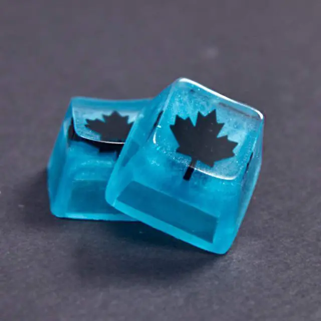 Alt view image 4 of 5 - Resin Mechanical Keyboard Keycap - Unique Design, Durable Material, (Black)