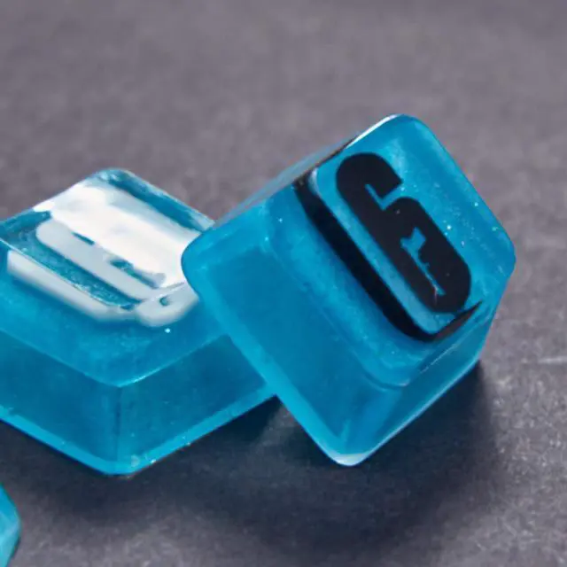 Alt view image 5 of 5 - Resin Mechanical Keyboard Keycap - Unique Design, Durable Material, (Black)