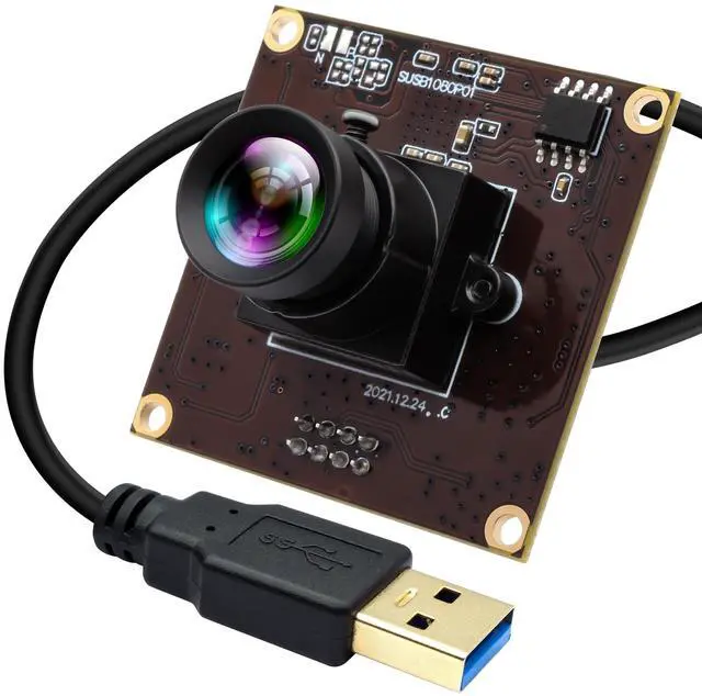 Main image of IFWATER 50fps High Speed USB Camera Module Low Illumination 0.01Lux Camera with 53 Degree No Distortion Lens 1080P USB3.0 Motion Webcam Plug and Play for 3D Printer Industrial Inspection Microscope