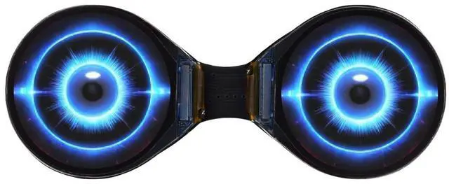 Main image of waveshare 0.71inch Double Eye Round LCD Display Module 160×160 Resolution 65K Colors IPS Display Supports Controller Boards Like ESP32 / Arduino, Embedded GC9D01 Driver