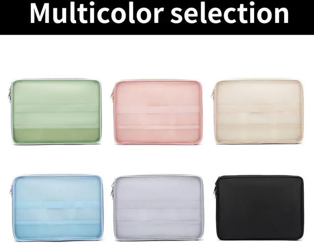 Alt view image 2 of 5 - CONMOTO Laptop Case Sleeve,13 inch 15inch Computer Carrying Bag Laptop Sleeve Compatible for MacBook Air/Pro, HP, Dell, Lenovo, Acer