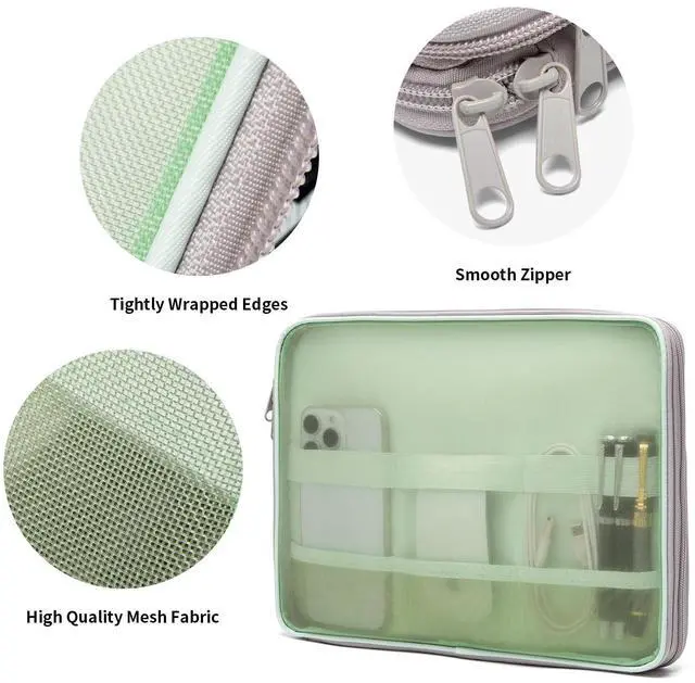 Alt view image 4 of 5 - CONMOTO Laptop Case Sleeve,13 inch 15inch Computer Carrying Bag Laptop Sleeve Compatible for MacBook Air/Pro, HP, Dell, Lenovo, Acer