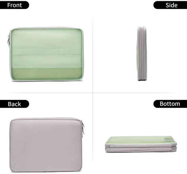 Alt view image 5 of 5 - CONMOTO Laptop Case Sleeve,13 inch 15inch Computer Carrying Bag Laptop Sleeve Compatible for MacBook Air/Pro, HP, Dell, Lenovo, Acer