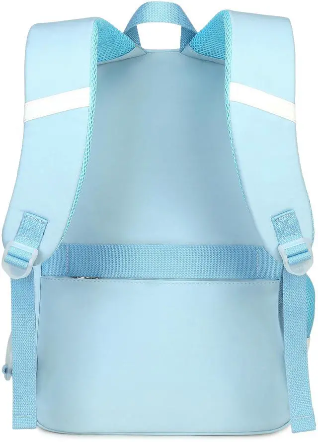 Alt view image 4 of 5 - Classic Diamond School Backpack for Girls Laptop Backpack Cute Bookbag Kawaii College Backpack School Backpacks for Teens Girls Student (Blue)