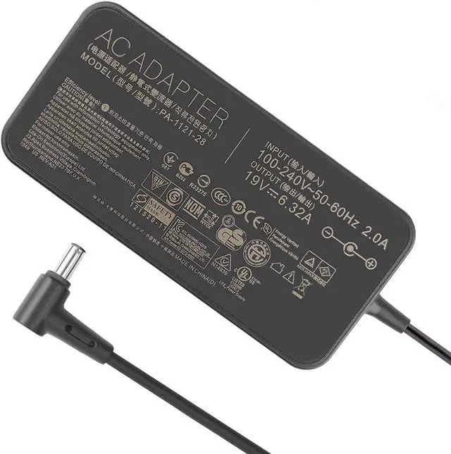 Main image of JHZL 120W 19V 6.32A Charger AC Adapter Compatible for ASUS TUF Gaming FX705GM FX705DT FX705GE FX705GD FX505 FX505GD FX505GE FX505GD FX505DY FX705DY FX505GM TUF705GD FX505DD Power Cord