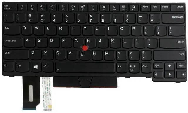 Main image of GinTai US Keyboard Laptop 01YP440 with Backlit Replacement for Lenovo ThinkPad E480 T480s L480 L380 /L380 Yoga T490 E490 E495 T495 L390/L390 Yoga L490 T490 P43s 20RH, 20RJ