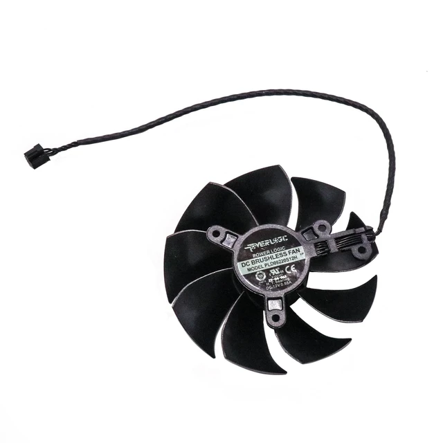 Alt view image 5 of 5 - BestParts New Graphics Card Video Card Cooling Fan Replacement for EVGA RTX3070 3070ti 3080 3080ti 3090 FTW3 PLD09220S12H 87mm 4pin