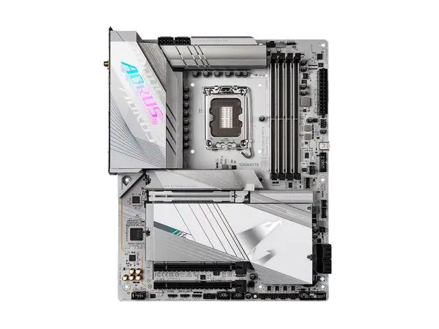 Alt view image 2 of 5 - GIGABYTE Z790 AORUS PRO X LGA 1700 ATX Motherboard, Support Intel Core 14th/13th/12th Gen, DDR5, 18+1+2 Power Phase, 5X M.2, PCIe 5.0, USB-C 3.2, WIFI7, 5GbE LAN, Q-Flash Plus, EZ-Latch