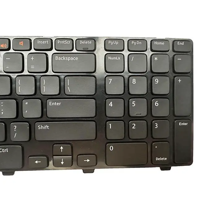 Alt view image 4 of 5 - Siakoocty Laptop Replacement US Layout with Backlight Keyboard for Dell Inspiron 17 17R N7110 5720 7720/XPS 17 L701X L702 X 454RX 0454RX/Vostro 3750 Series Laptop US Layout 0454RX NSK-DZ2SQ