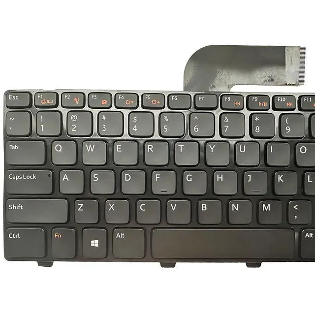Alt view image 5 of 5 - Siakoocty Laptop Replacement US Layout with Backlight Keyboard for Dell Inspiron 17 17R N7110 5720 7720/XPS 17 L701X L702 X 454RX 0454RX/Vostro 3750 Series Laptop US Layout 0454RX NSK-DZ2SQ