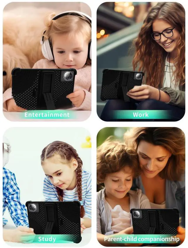 Case for FEONAL 2025 Tablet 11 inch Android 15,WUNIAK Hollow Back ...