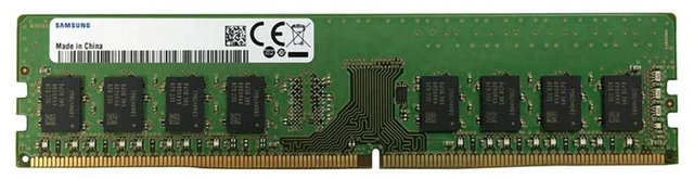 Main image of Samsung M378A1K43CB2-CTD Memory Module (8 GB, 1 x 8 GB, DDR4, 2666 MHz, 288-pin DIMMM, Black, Green)