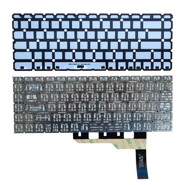 Alt view image 3 of 3 - New Replacement Keyboard Compatible with MSI GE66 Raider GP66 Stealth 15M MS-1542 with Backlit Without Frame Gray