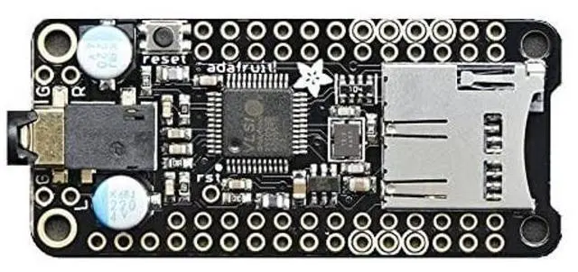 Main image of Adafruit (PID 3357 Music Maker FeatherWing - MP3 OGG WAV MIDI Synth Player