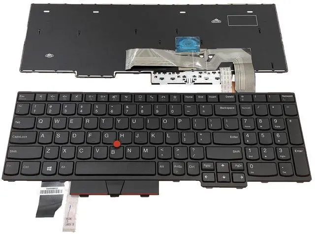 Alt view image 4 of 5 - Siakoocty Laptop Replacement US Layout Keyboard for Lenovo Thinkpad L15 (Type 20U3, 20U4 20U7, 20U8) L15 1st Gen 2 15.6" (Type 20X3 20X4 20X7, 20X8) P/N: 5N20W68253 5N20W68289 5N20W68217