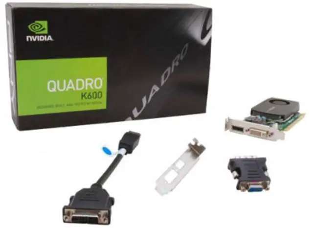 Alt view image 4 of 4 - PNY NVIDIA Quadro K600 1GB GDDR3 Graphics Card VCQK600-PB