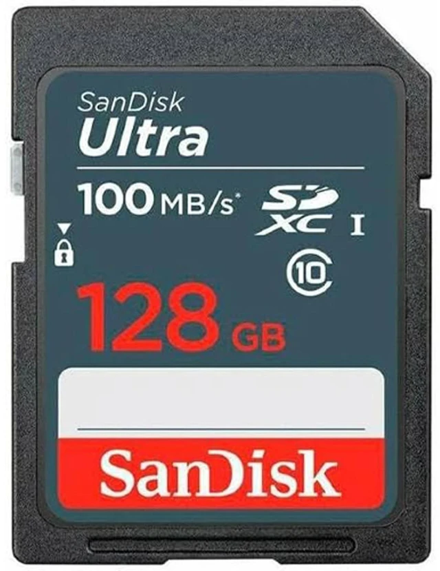 Alt view image 2 of 4 - SanDisk 2 Pack 128GB Ultra SD Memory Card 100MB/s Class 10 UHS-I SDXC Card