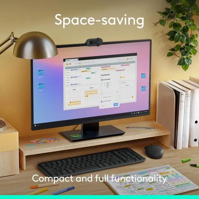 Alt view image 5 of 5 - Logitech MK250 Bluetooth Wireless Mouse and Keyboard Combo: Fast & Easy Connectivity, Compact Wireless Keyboard, Ambidextrous Mouse, Durable Build - Windows/MacOS - Graphite