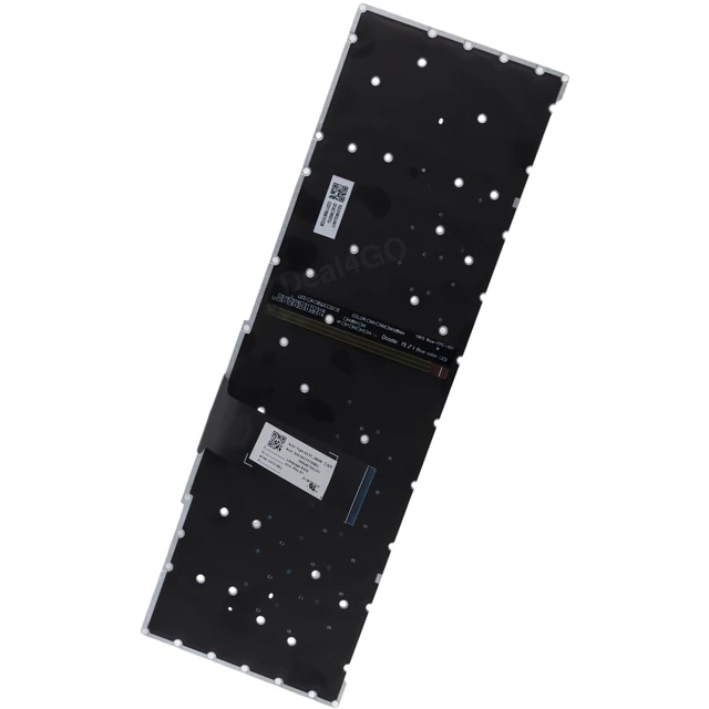 Alt view image 2 of 4 - Deal4GO RGB Colorful Backlit Keyboard White Letter Replacement for Acer PH315-53 PH315-52 PH315-54 PH317-53 AN515-45 PH315-53-72XD PH315-52-78VL PH315-54-760S