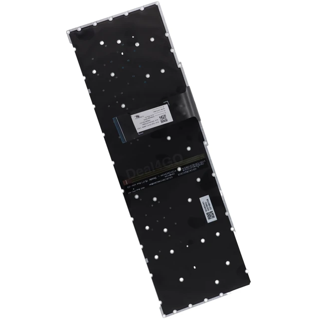 Alt view image 4 of 4 - Deal4GO RGB Colorful Backlit Keyboard White Letter Replacement for Acer PH315-53 PH315-52 PH315-54 PH317-53 AN515-45 PH315-53-72XD PH315-52-78VL PH315-54-760S