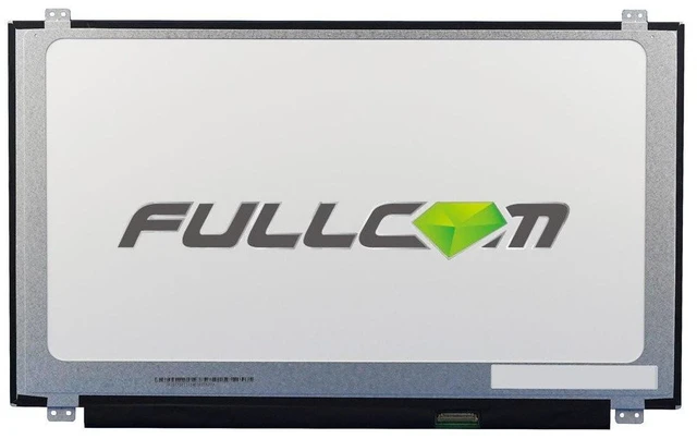 Main image of FULLCOM New LCD Replacement Screen 15.6 Inch B156XTN04.0 HD 1366x768 (with Brackets) 30 Pin for Laptop/Display/Screen/LCD Application