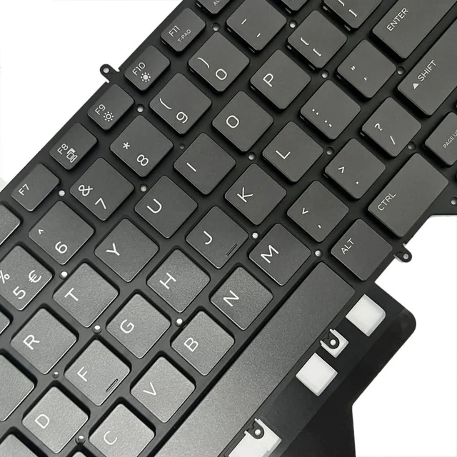 Alt view image 5 of 5 - Zahara US RGB Black Keyboard Backlight Backlit for Dell M17 R2 M17 R3