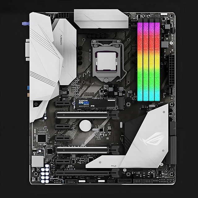 Alt view image 4 of 5 - TUMMASTER 5V 3PIN ARGB RAM Heatsink Memory Cooler for DIY PC Game MOD DDR3 DDR4 DDR5(Compatible with ASUS Aura Sync,GIGABYTE RGB Fusion and MSI Mystic Light SyncMemory not IncludedGY-06-Bl