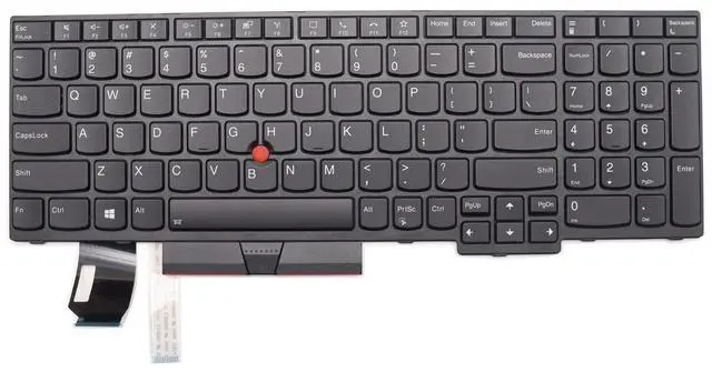 Main image of New Replacement Keyboard for Lenovo IBM ThinkPad E580 E585 E590 E595 L580 L590 T590 P52 P72 P53 P73 01YP680 SN20P34095 Backlit