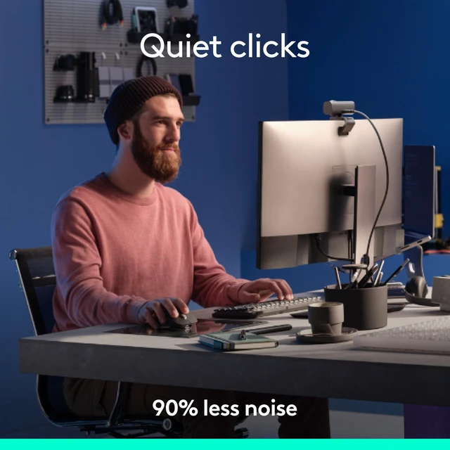 Alt view image 4 of 5 - Logitech MX Master 3S Bluetooth Wireless Mouse No Receiver - Graphite