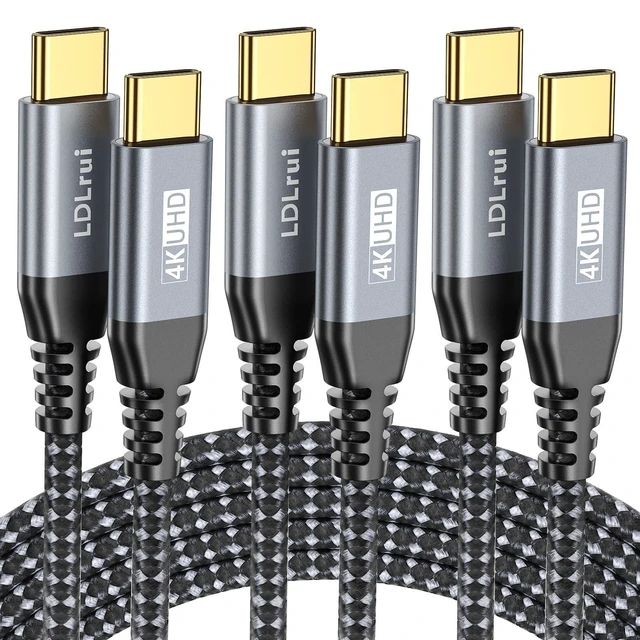 Main image of USB C Data Cable 20Gbps High-Speed Transfer, 3FT 3-Pack, USB 3.2 Gen 2x2