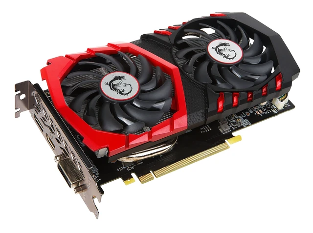 Alt view image 2 of 5 - msi Computer Video Graphic Cards GeForce GTX 1050 TI Gaming X 4G, 4GB