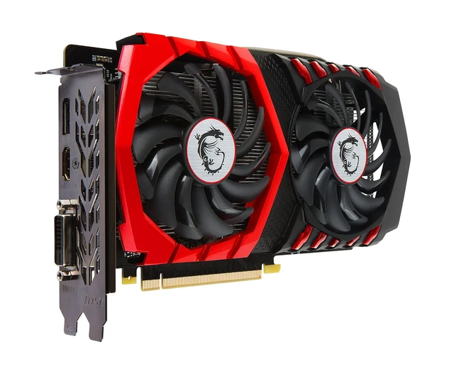 Alt view image 4 of 5 - msi Computer Video Graphic Cards GeForce GTX 1050 TI Gaming X 4G, 4GB
