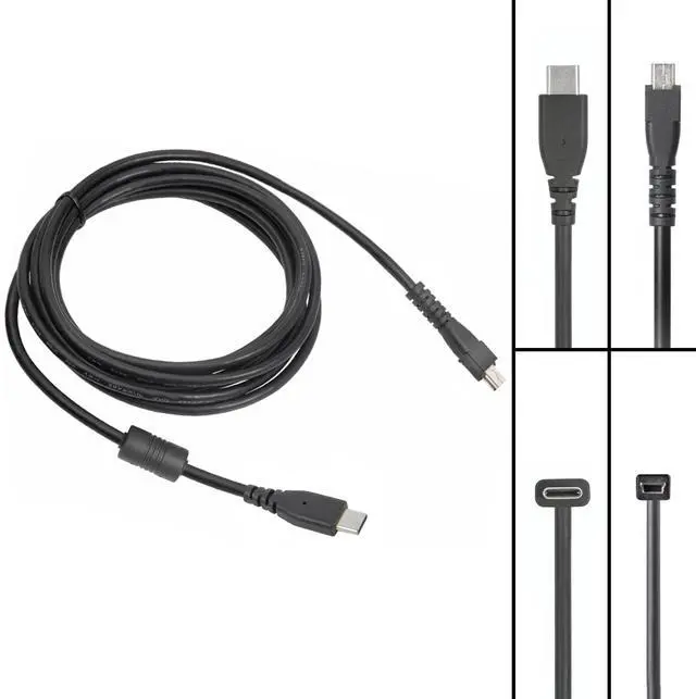 Alt view image 2 of 3 - ECS replacement cable compatible with Philips SpeechMike Premium Touch, SpeechMike Premium & SpeechMike III, 3' straight USB C, 95% of mic errors are due to the cable. Why spend hundreds on a ne